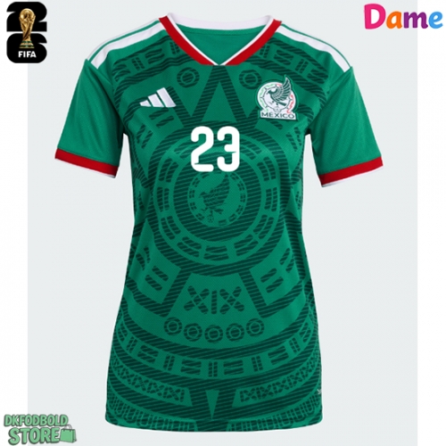 Mexico Jesus Gallardo #23 Replika Hjemmebanetrøje Dame VM 2026 Kortærmet